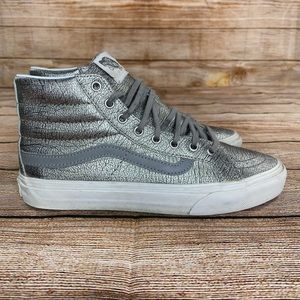 Vans Sk8 Hi Skateboarding Shoes Women Size 7.5 Athletic Shoes - Rare Style 🔥